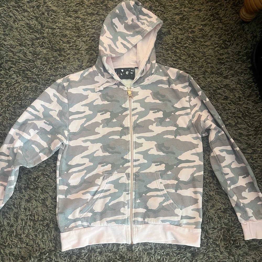 Kings of Cole  Camouflage Hoodie Jacket